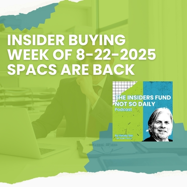 The Insiders Fund Not So Daily Podcast | Dmitry Pokhilko | SPACs